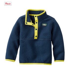 L.L. Bean Toddler Quarter Snap Pullover